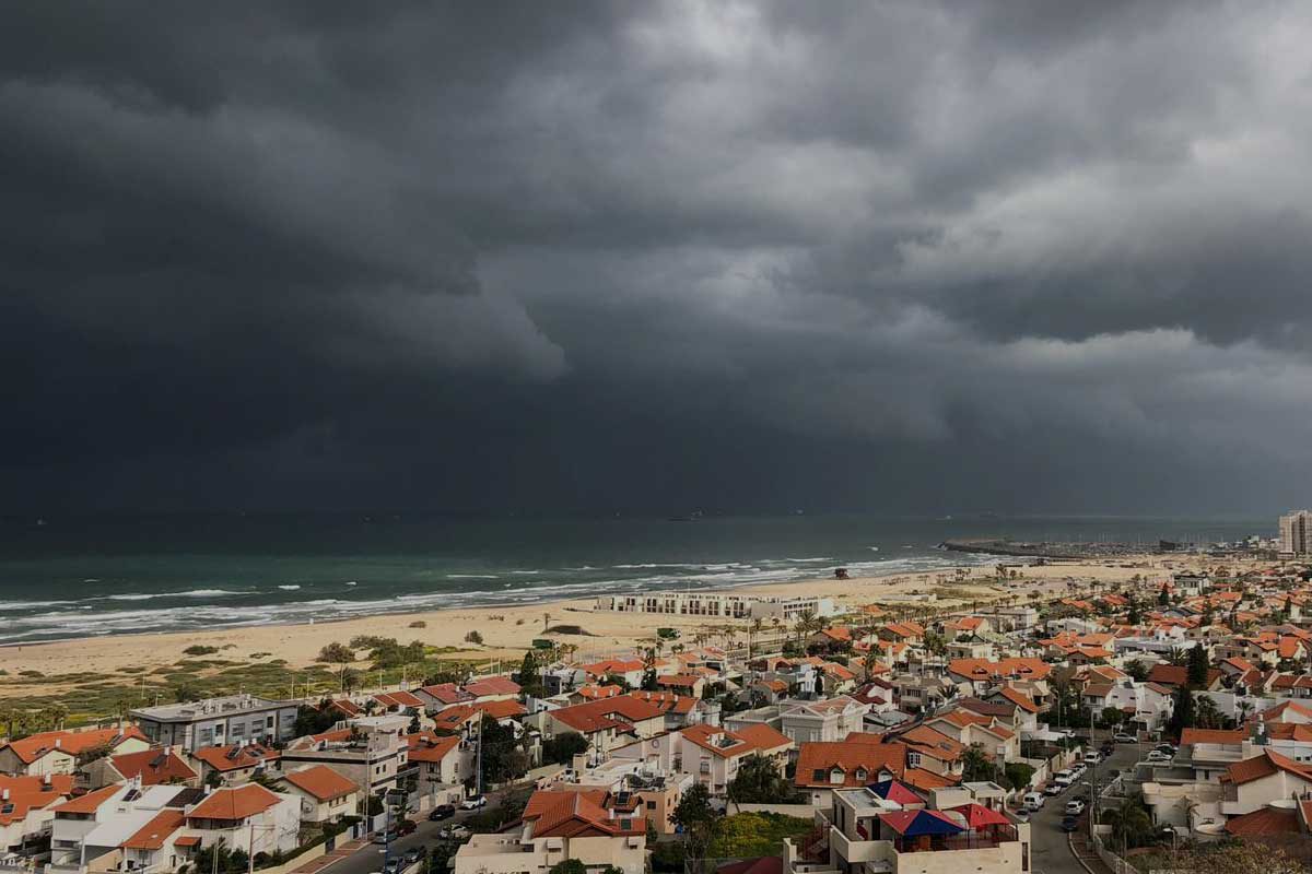 עוד מערכת חורפית גשומה