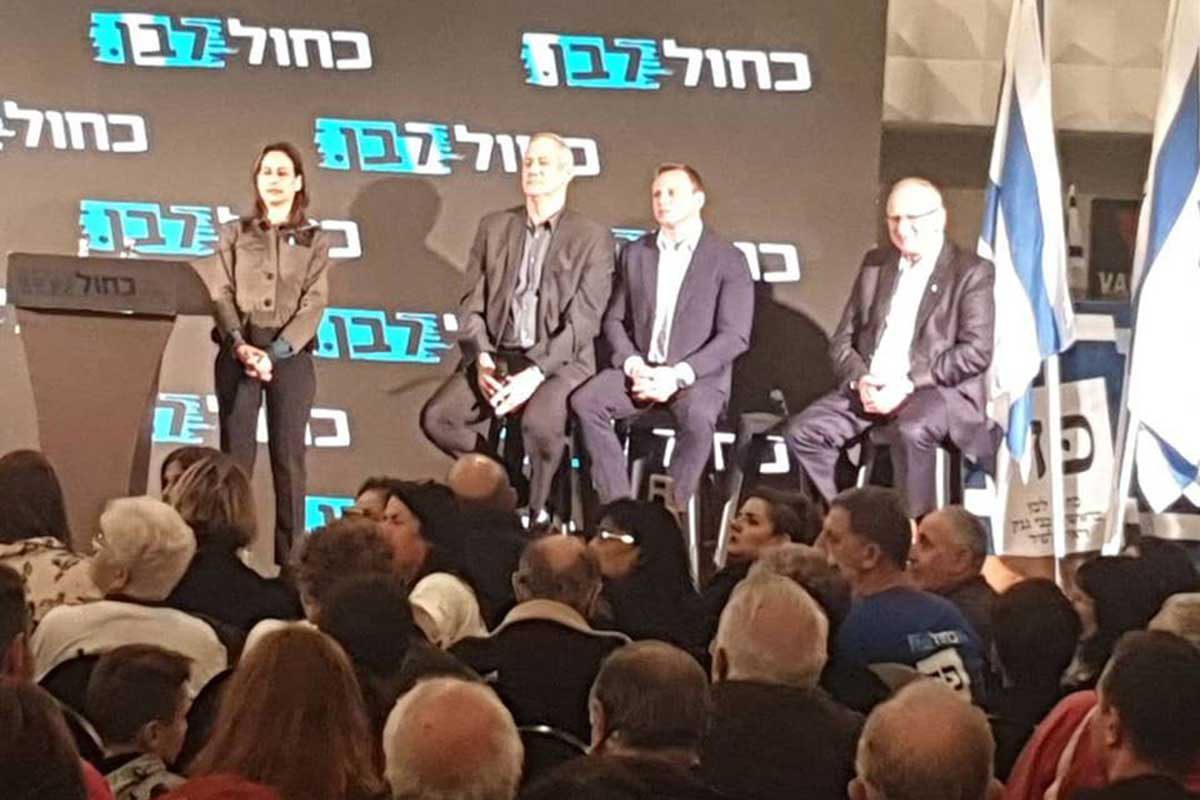 כנס מוצלח לבני גנץ בלאונרדו