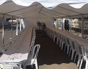 השכרת אוהל אבלים באשדוד - אוהלי נועם