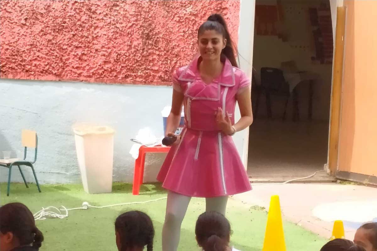 שיאה", כוכבת הילדים, הופיעה בהתנדבות