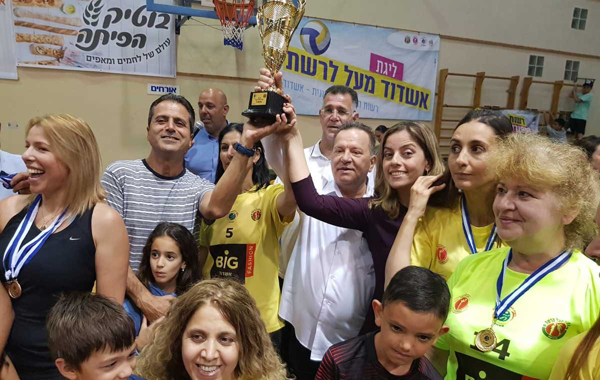 קבוצת בי״ס רעים זוכה בפעם השלישית.