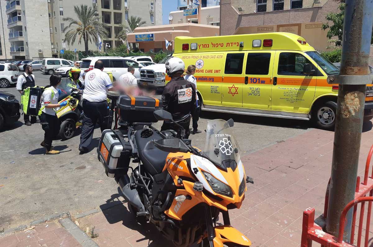 נחתך מדיסק חשמלי בביתו באשדוד - מצבו בינוני