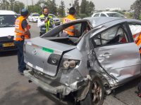 פצוע בינוני - נהג התנגש בעץ מסיבה לא ברורה