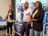 ח״כים מכחול לבן נפגשו עם בני הקהילה האתיופית