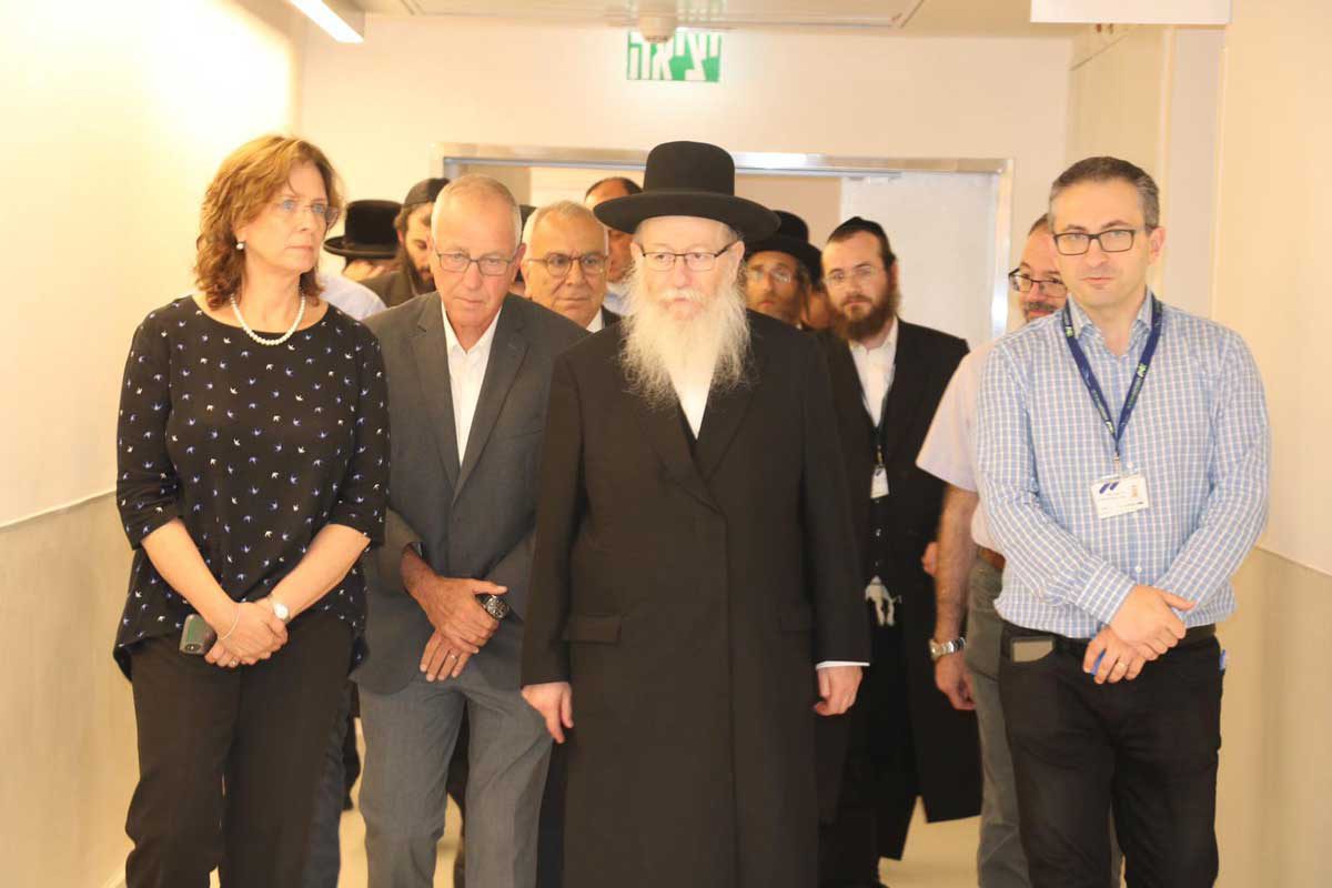 סגן שר הבריאות ביקר בבית החולים אסותא אשדוד