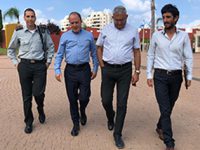 תכנית ממר"ם הושקה במקיף ט' במעמד ראש העיר, מפקד ממר"ם והיזמים