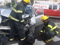 כביש הרצל ממשיך לככב - תאונה קשה על פינת שד׳ ירושלים