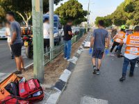 בן 25 שרכב על קורקינט חשמלי נפצע בינוני