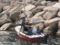 שייט במצוקה חולץ ע״י המשטרה מול חופי אשדוד