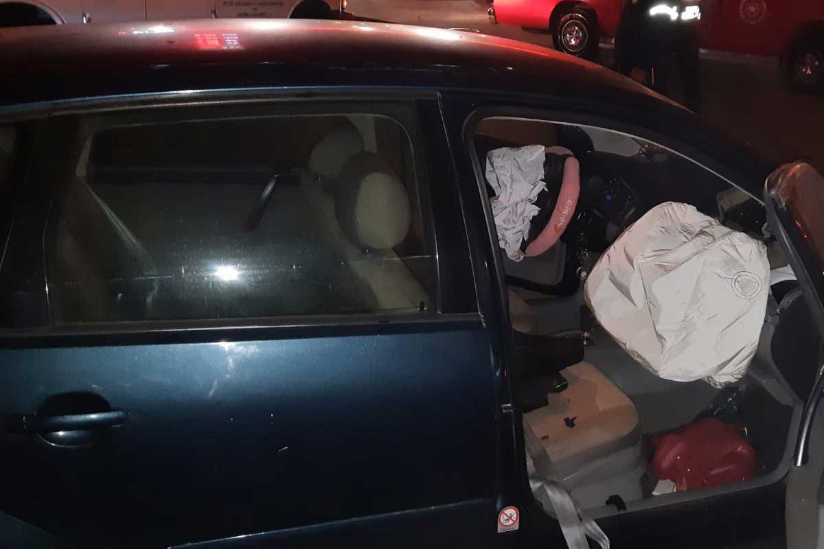 2 נפגעים במצב קל בזירת תאונה עצמית