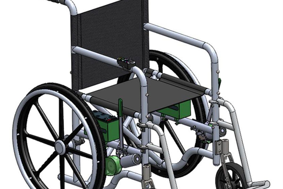 SCE מציג: תוסף שיהפוך כל כיסא גלגלים לחשמלי
