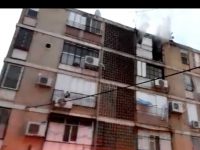 שלושה ילדים חולצו משריפה במבנה באשדוד (וידאו)