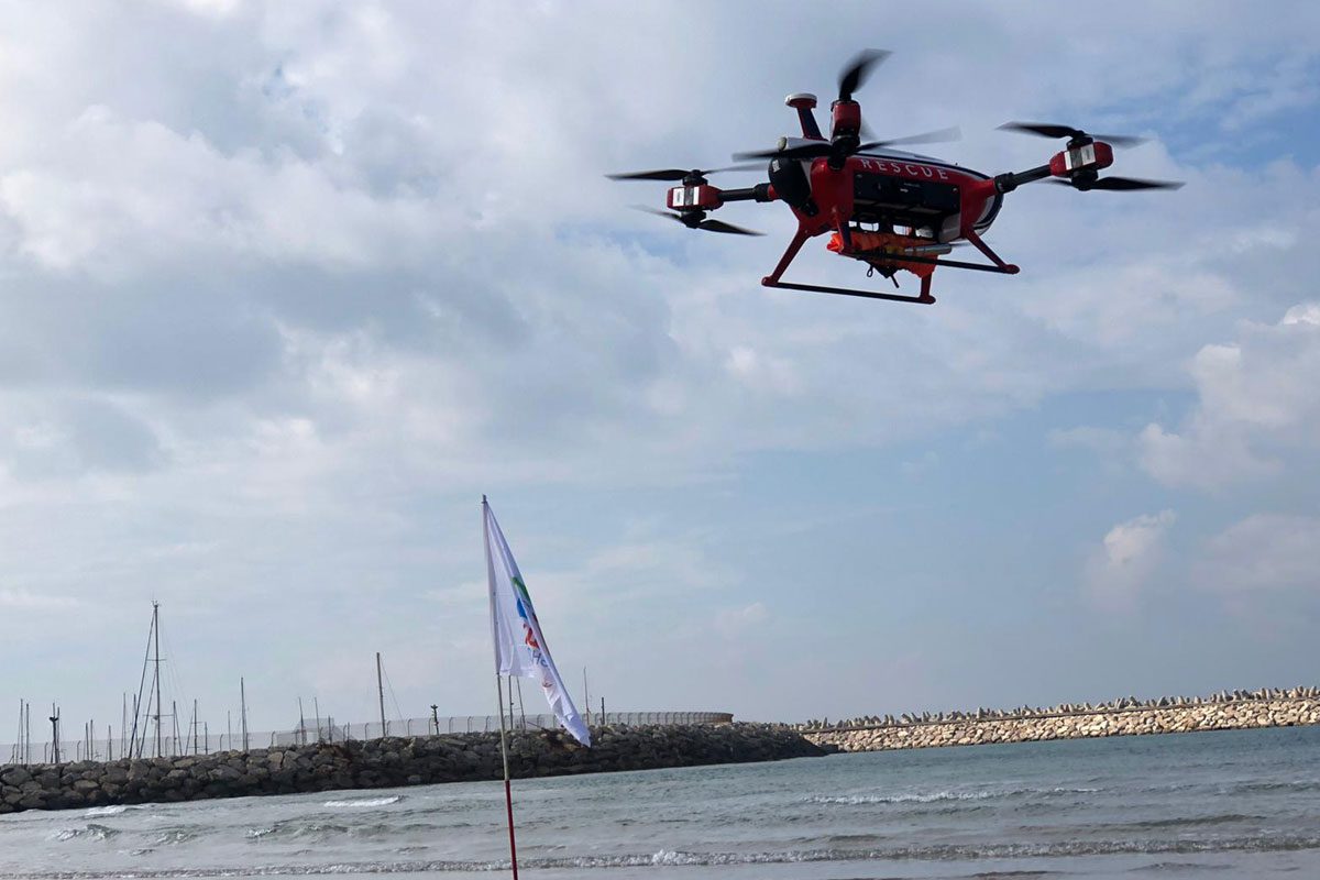 רחפן להצלת חיים? האם אשדוד תהיה הראשונה שתרכוש?