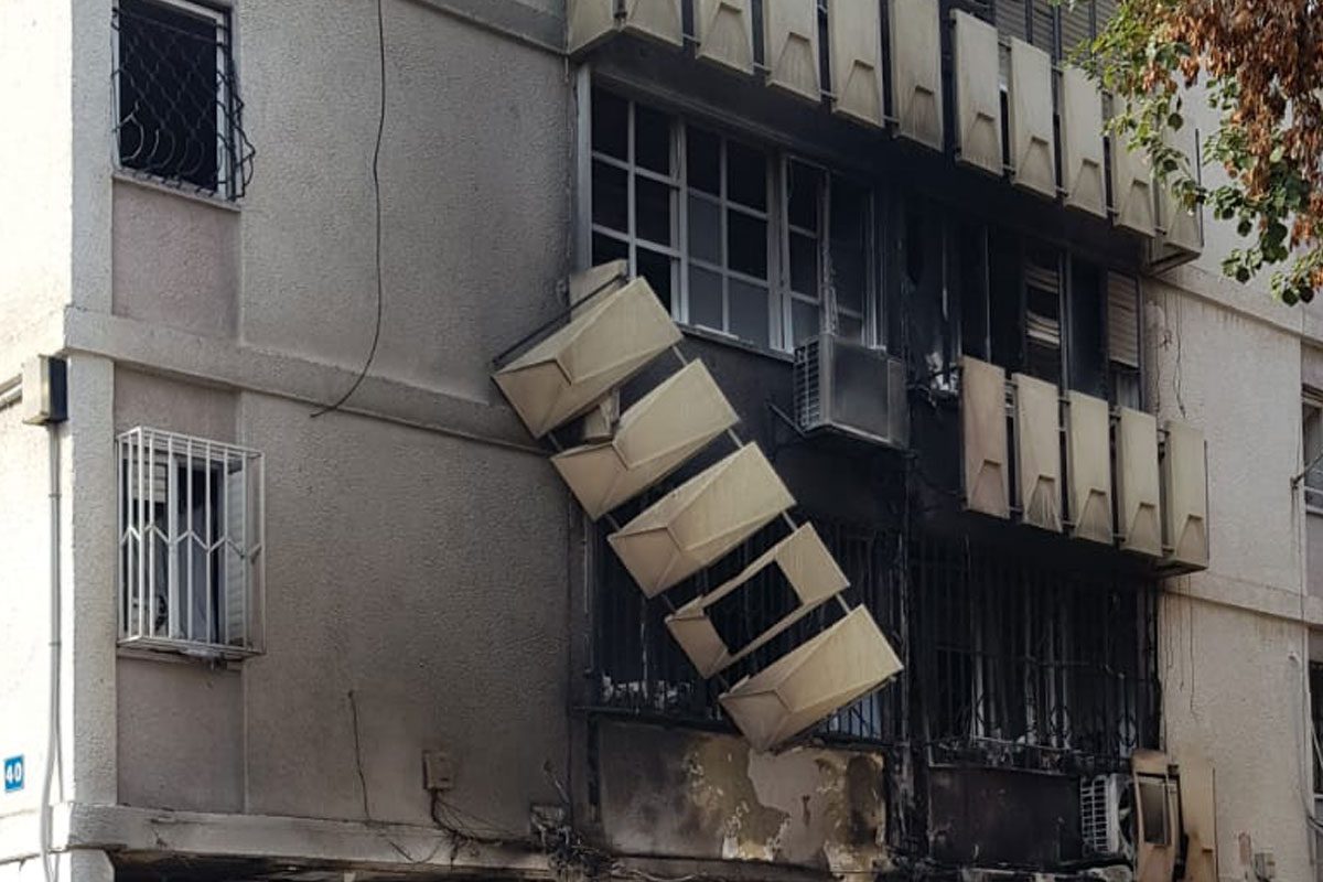 הבניין שנפגע מהפיצוץ לא יאוכלס עד לאישור מהנדס