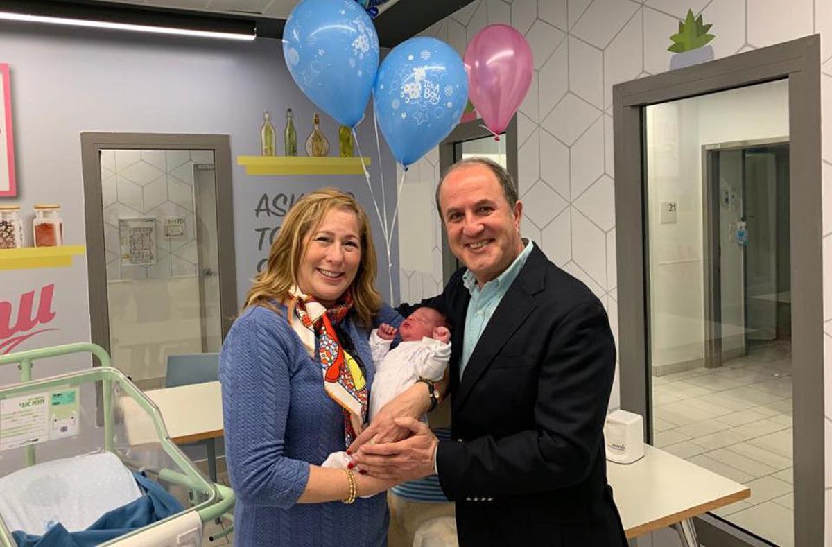 נכד חדש לראש העיר