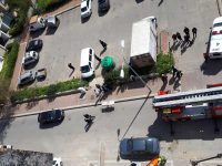 פועל כבן 30 נפגע קל בתאונת עבודה באשדוד.