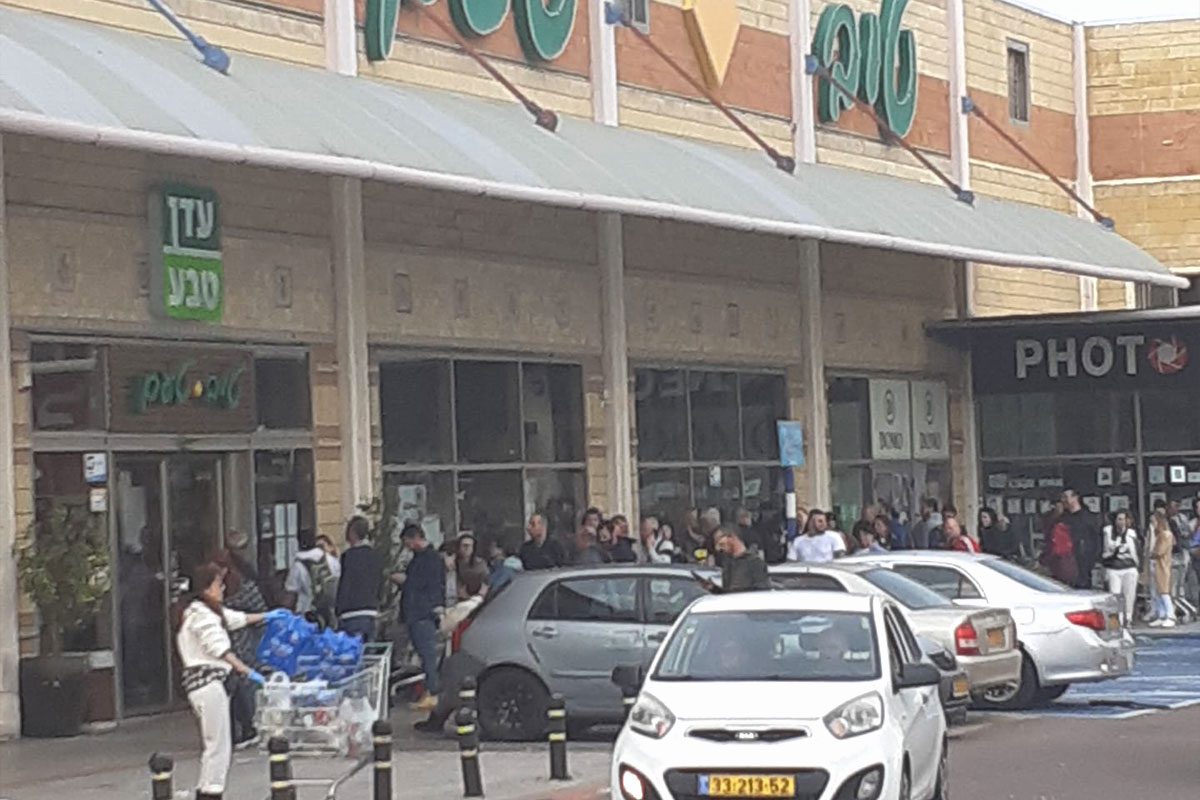 טירוף הקניות מגיע ל״טיב טעם״ באשדוד