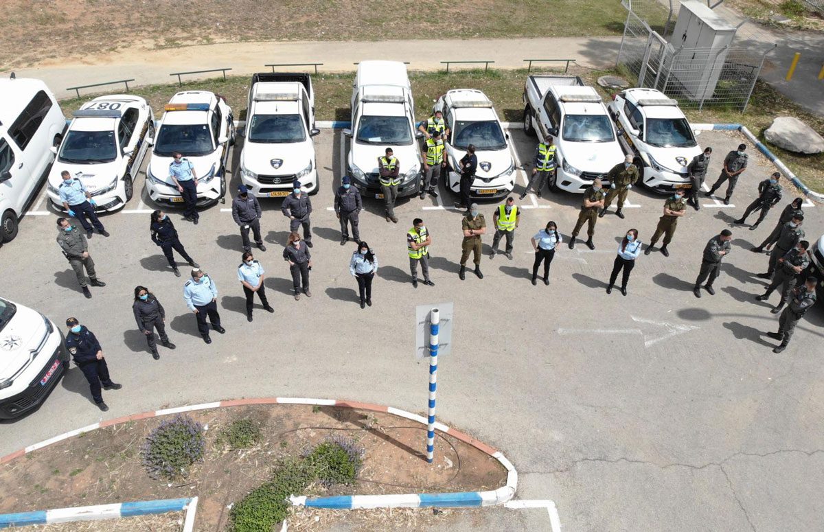 נערכים לסגר יום הזיכרון