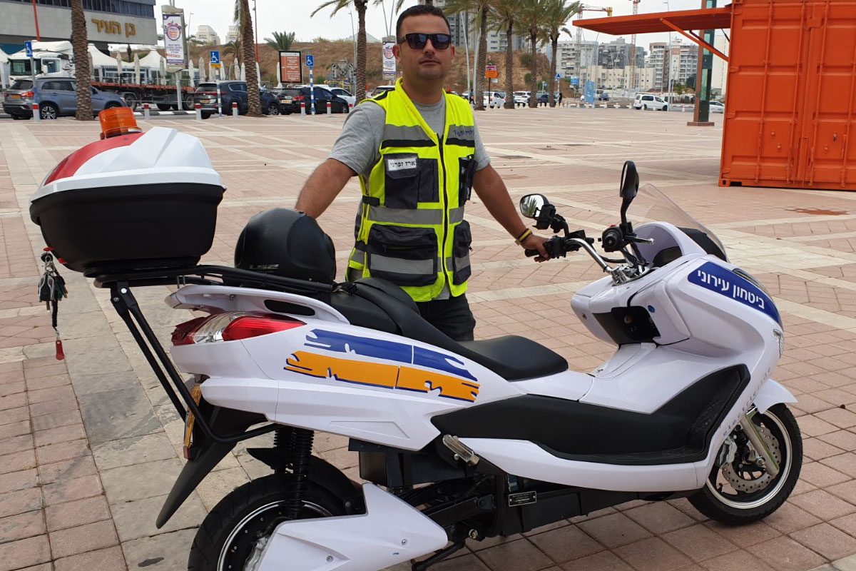 העירייה התחדשה בקטנועים חשמליים