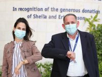 השרה לנושאים אסטרטגיים, אורית פרקש-הכהן ביקרה בביה"ח אסותא אשדוד