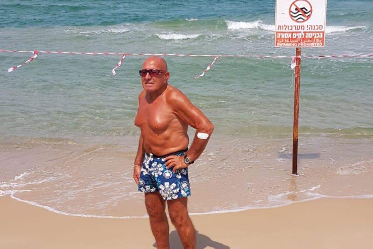 הצלה כפולה הבוקר למציל המיתולוגי אפרים שומר