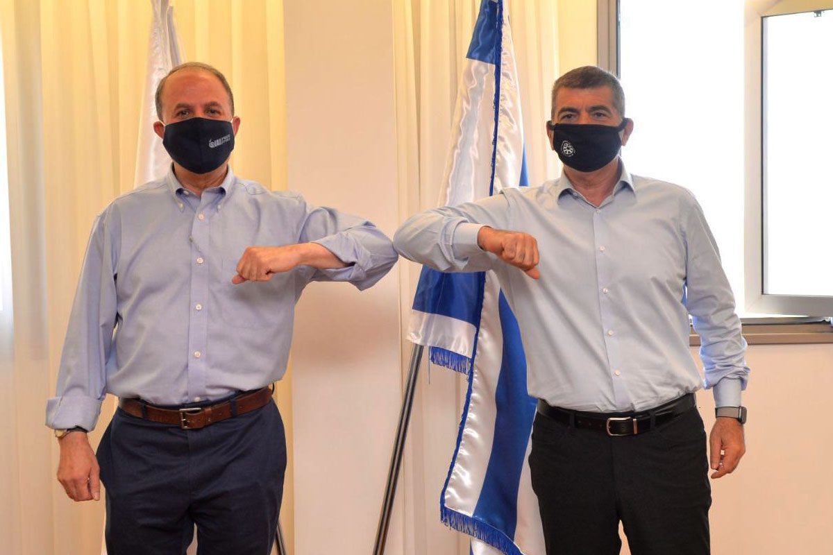 שר החוץ, רא"ל גבי אשכנזי ביקר באשדוד