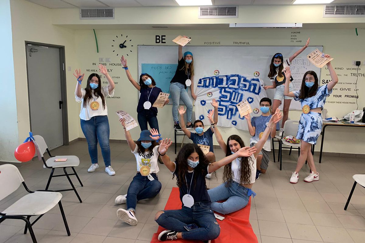 בדרך להדרכה: חניכי כיתות ח' במד"צים בסמינר עירוני תחת הקורונה