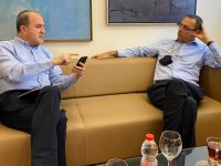 ח"כ צבי האוזר יו"ר ועדת החוץ והבטחון ביקר באשדוד