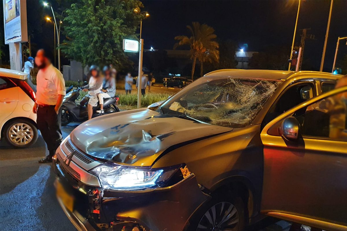 בן 35 שרכב על אופניים נפגע בראשו בתאונה באשדוד
