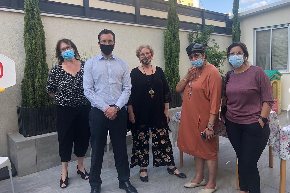 ביקור שר הרווחה באשדוד