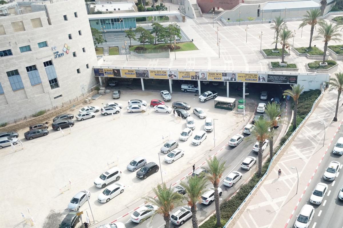 תחנת 'דרייב אין' גם בסוף השבוע הקרב