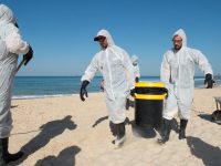 "חוף בראשית" - תרגיל לאומי לטיפול בזיהום ים וחוף