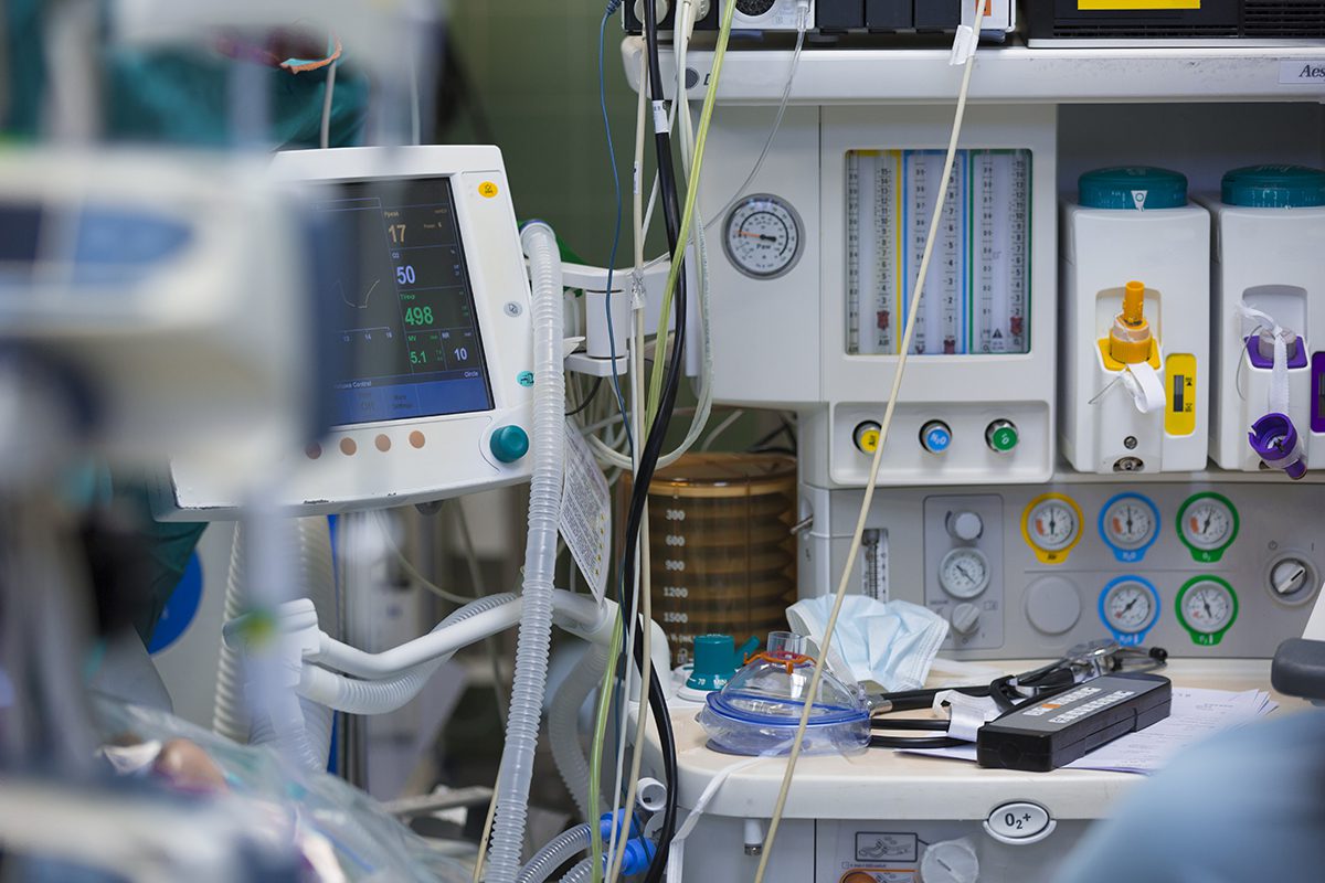 Hospital. Intensive care unit