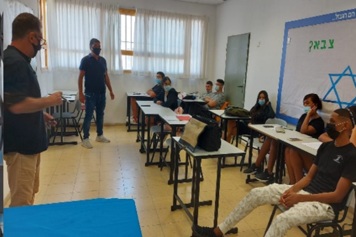 קבלת העולה במקיף אמית י'