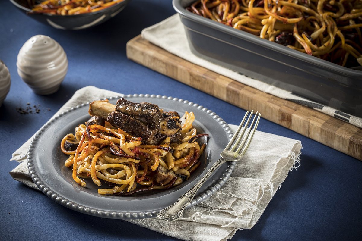 טוויסט חורפי... לחמין מקרוני עם אסאד