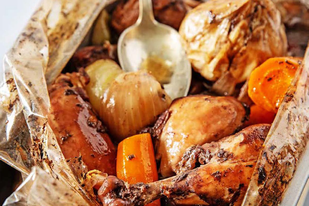 כרעי עוף בסויה וסילאן