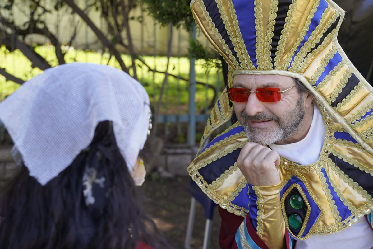 פסח בחצר המוזיאון