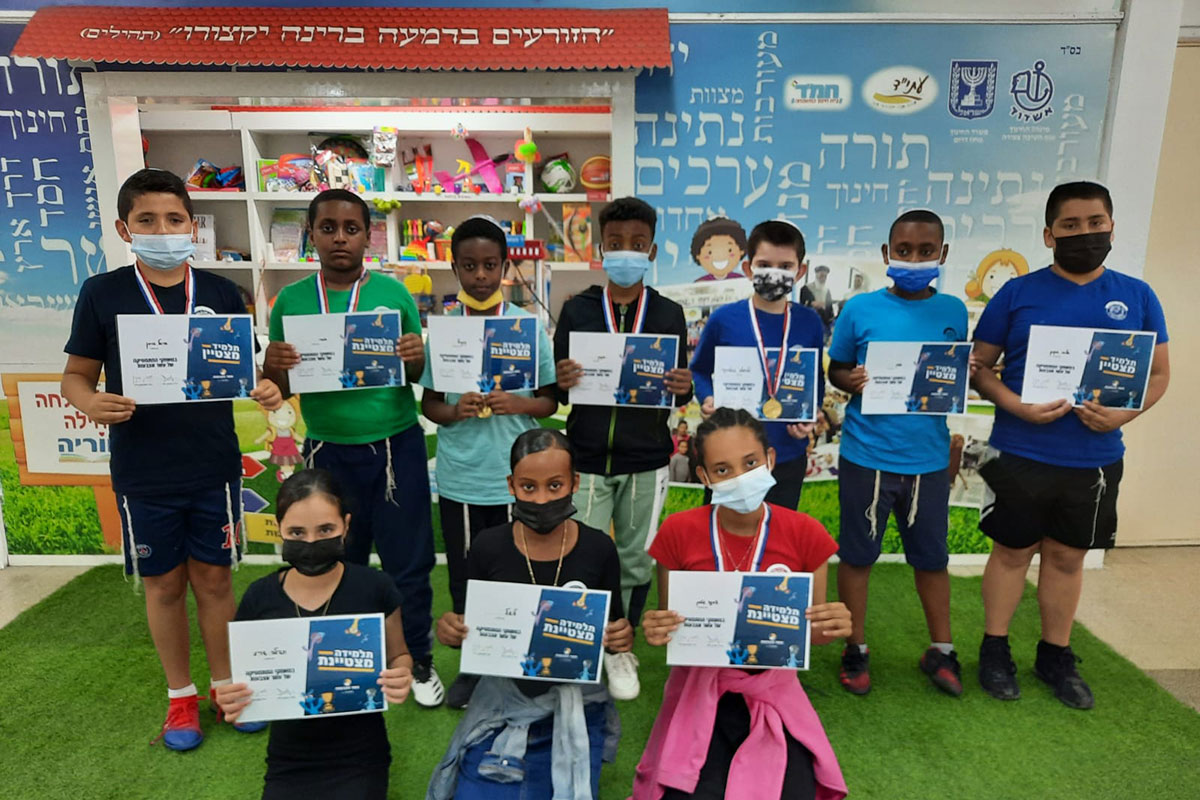 בי"ס מוריה - מקום ראשון באליפות המתמטיקה העירונית