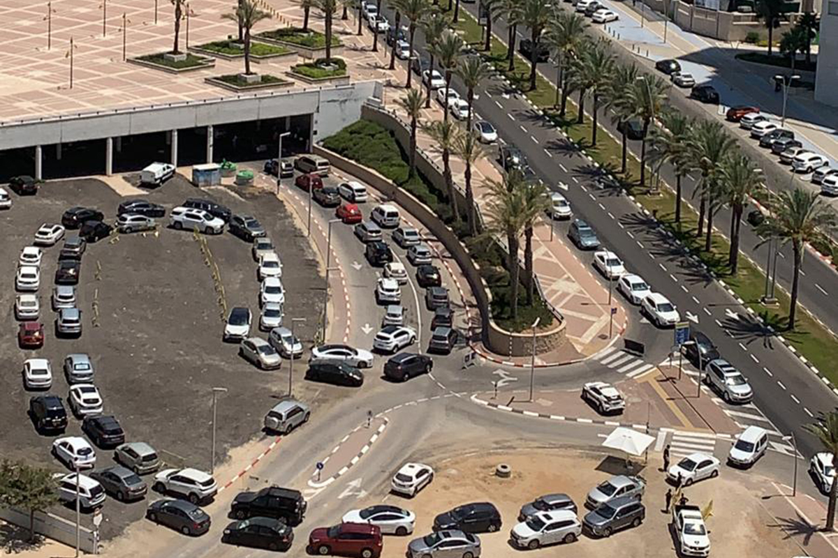 עליה דרמטית בבדיקות הקורונה 