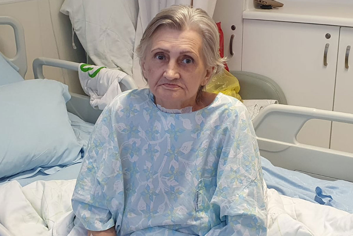 בשורות טובות - לודמילה סורוצאן בת ה 73 שוחררה לביתה