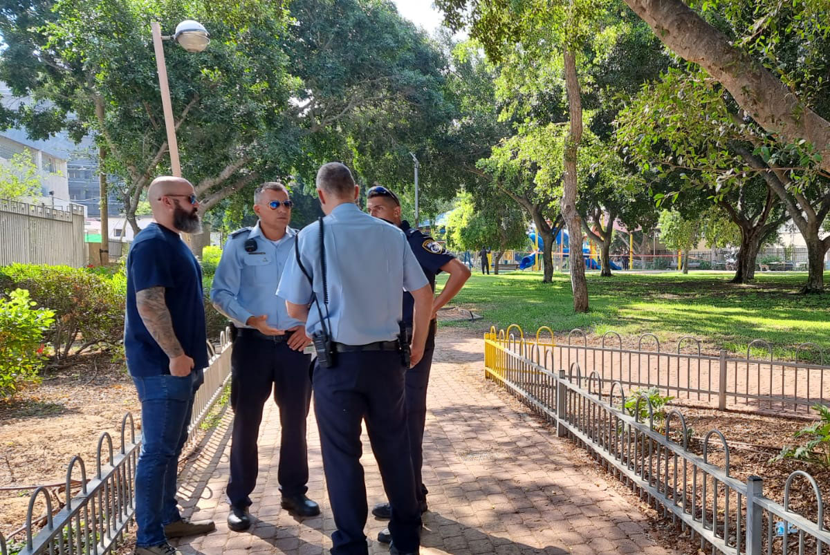 חשד לאירוע רצח בגן ציבורי באשדוד