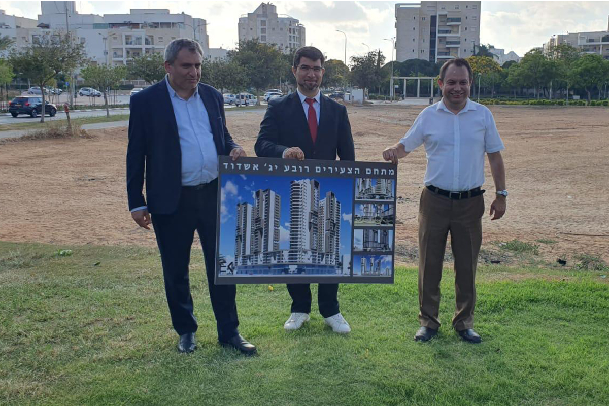 שר השיכון, זאב אלקין התארח באשדוד