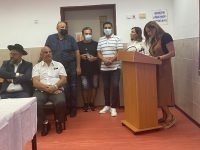 פתיחת חגיגית ווקביעת מזוזה למועדון לעולי צרפת