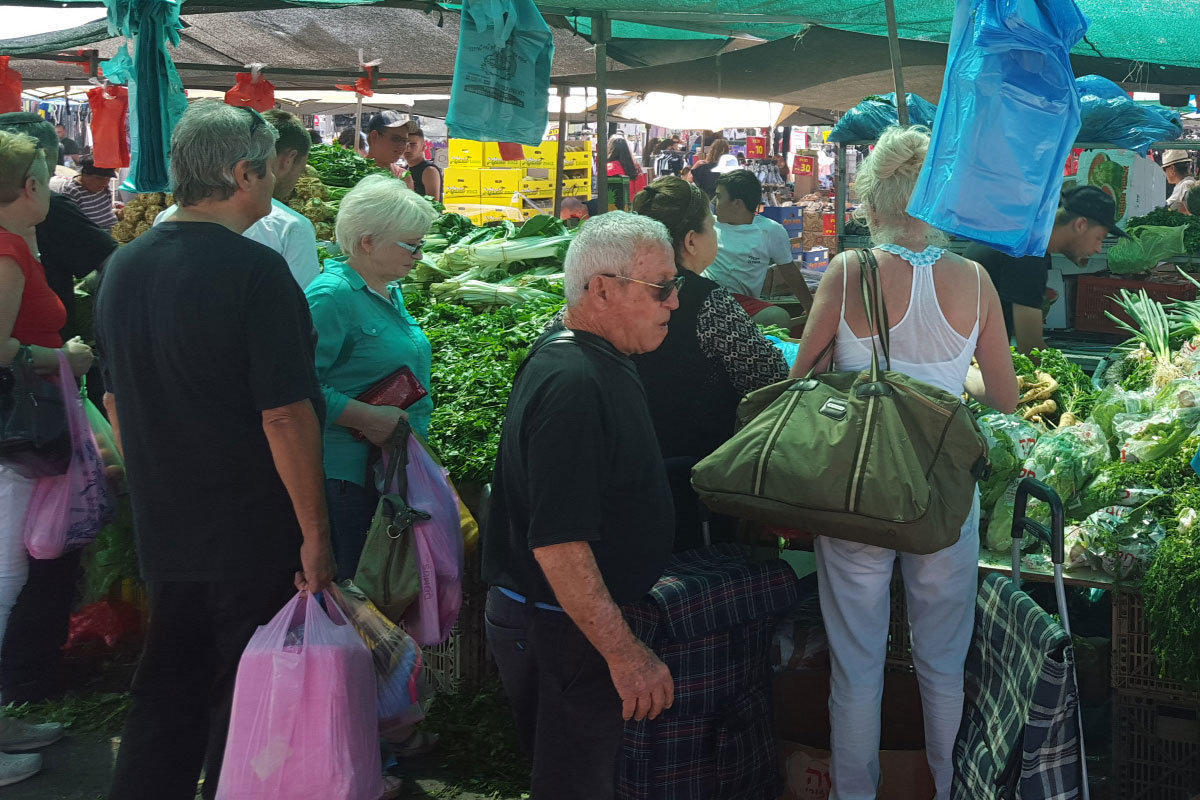 השוק העירוני בחגי תשרי