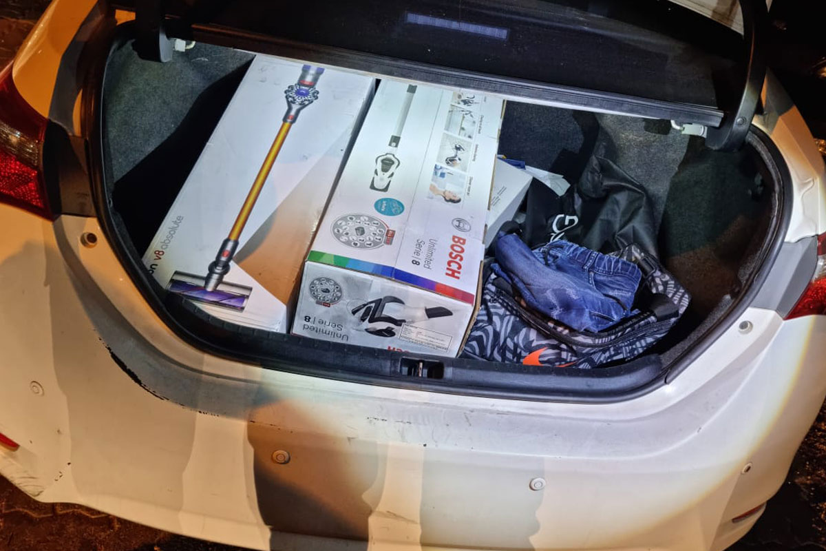 נעצר חשוד שבזז חנות חשמל