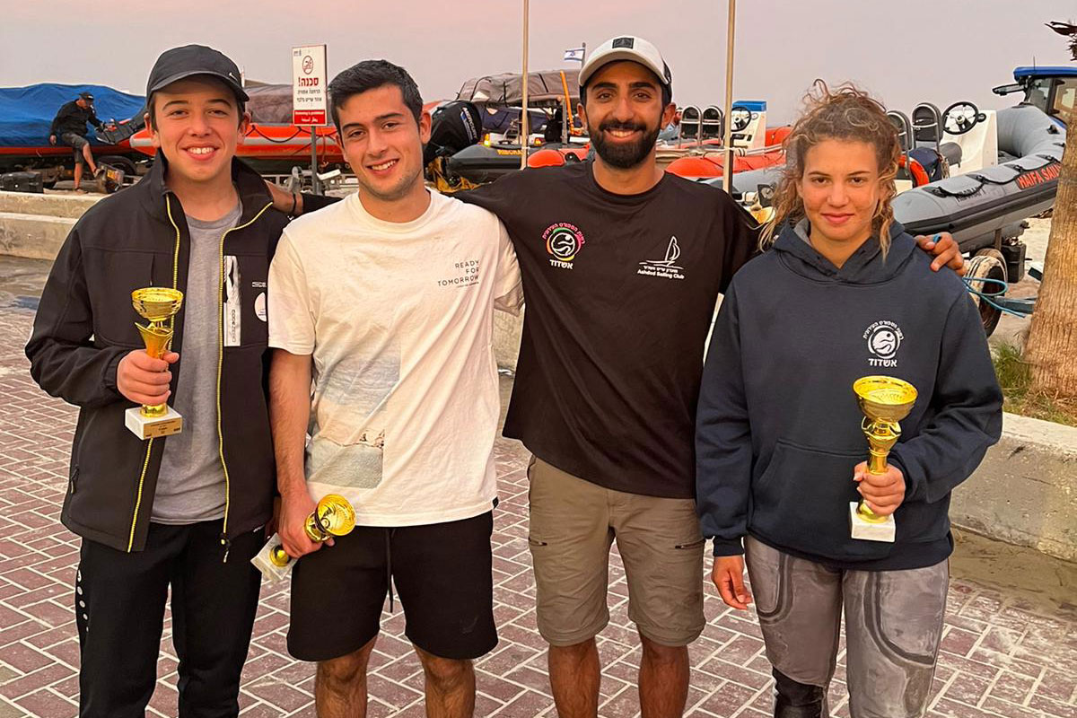 הישגים נאים לאשדודים בשיוט החורף בחיפה