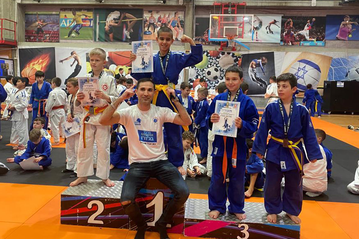 דור העתיד של הג׳ודו האשדודי כיכב על הפודיום בגולדן ליג