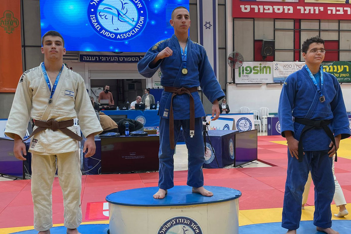 ליאם בקרמן קוטף את המקום ה-2 באליפות הקאדטים