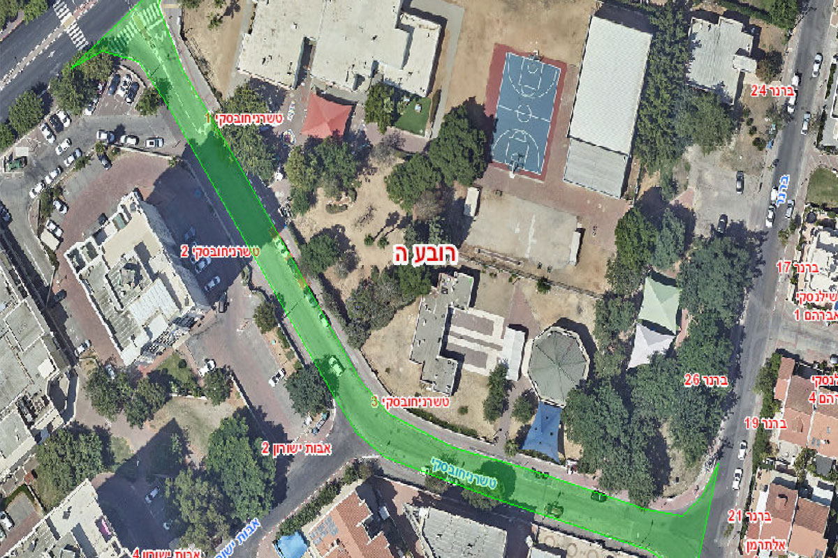 עבודות קרצוף וריבוד ברובע ה'