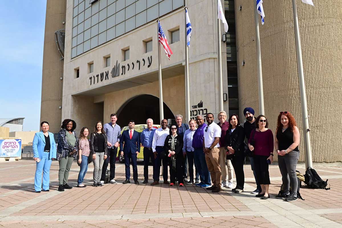 מה עשו באשדוד ראשי ערים מארה"ב